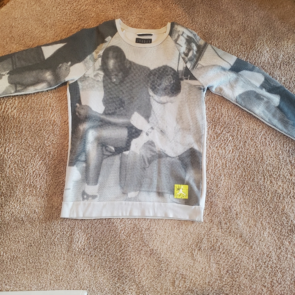 Tinker Hatfield And Michael Jordan Graphic Crewneck
